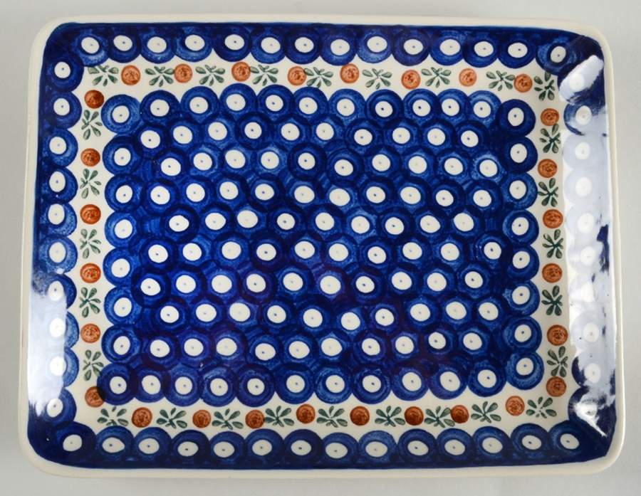 Nature 10" Rectangular Tray by BOLESLAWIEC-1