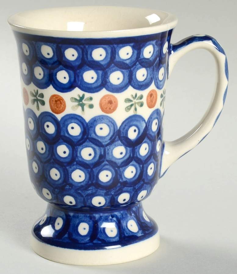Nature Pedestal Mug by BOLESLAWIEC-1