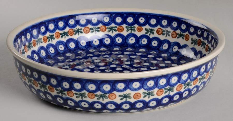 Nature 10" Round Serving Bowl by BOLESLAWIEC-1