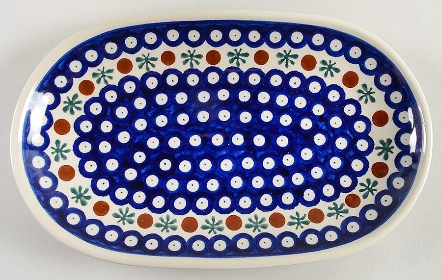 Nature 10" Oval Serving Platter by BOLESLAWIEC-1