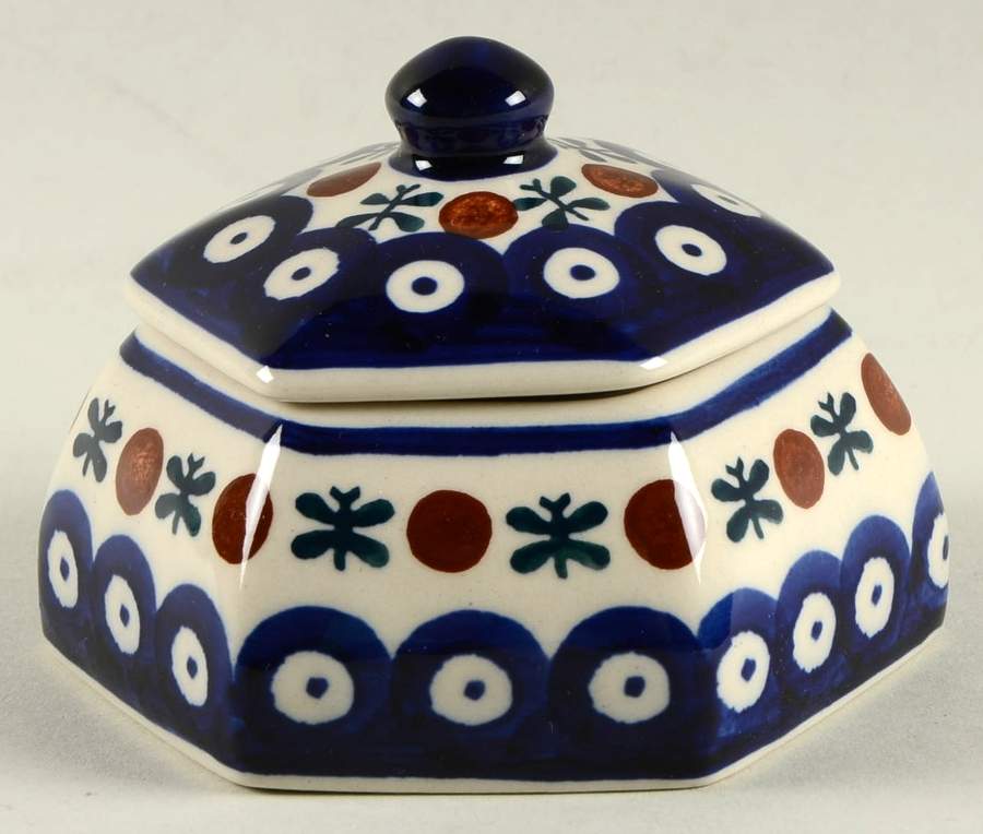 Nature Trinket Box & Lid by BOLESLAWIEC-1