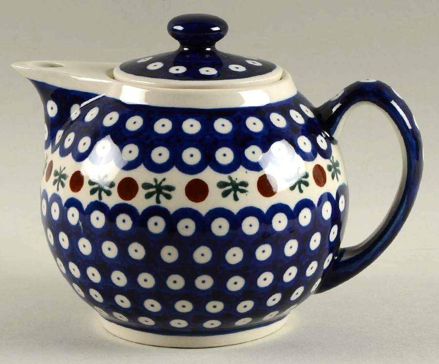 Nature Teapot & Lid by BOLESLAWIEC-1