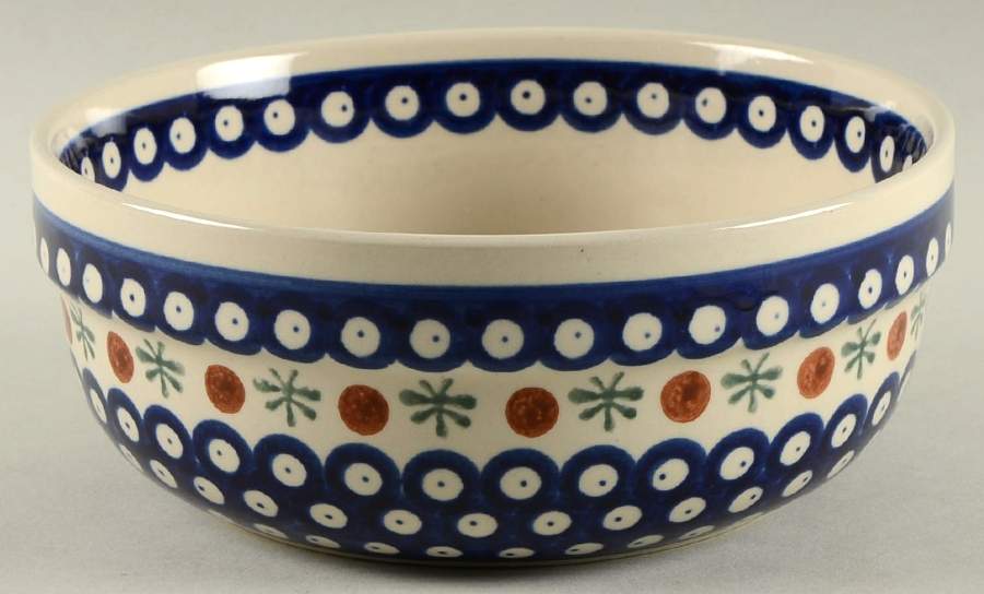 Nature 7" Round Vegetable Bowl by BOLESLAWIEC-1