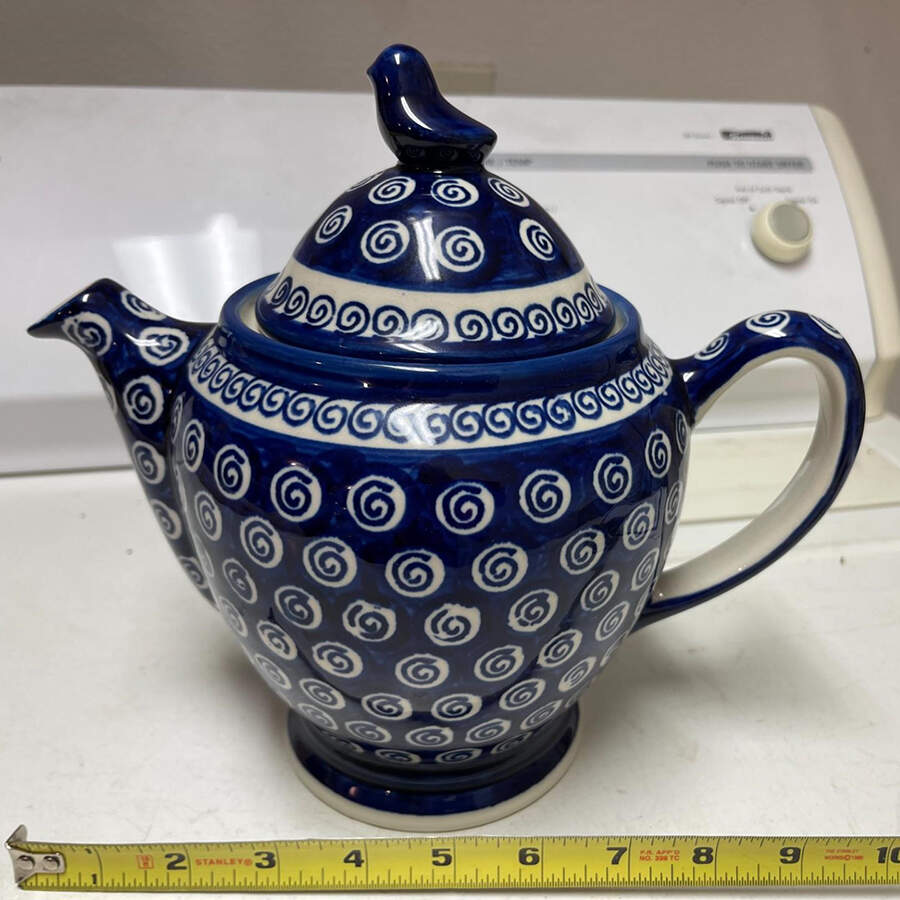 A174 Teapot & Lid by BOLESLAWIEC-1