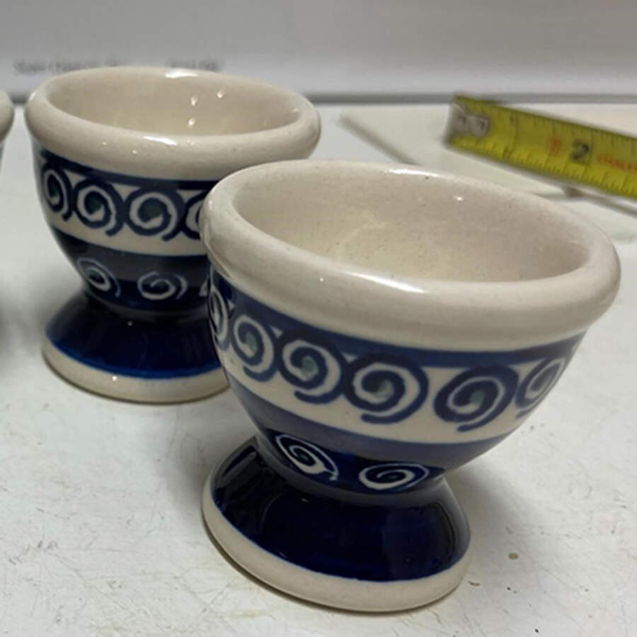 A174 Single Egg Cup by BOLESLAWIEC-1