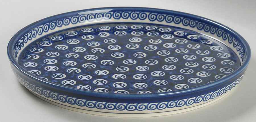 A174 Round Tray by BOLESLAWIEC-1