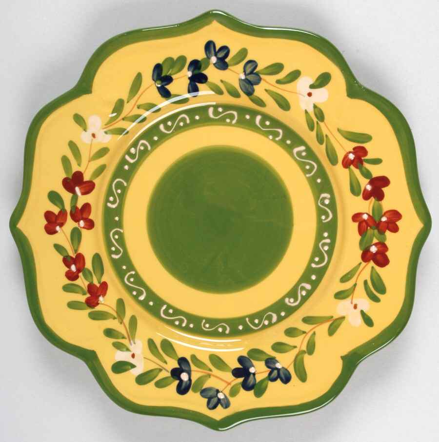 Sienna Collection Salad/Dessert Plate by Baum Brothers-1