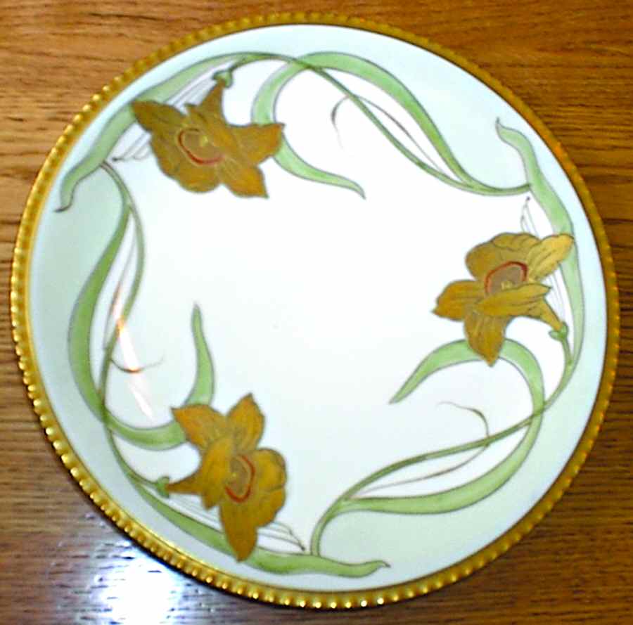BOG85 Luncheon Plate by George Borgfeldt-1