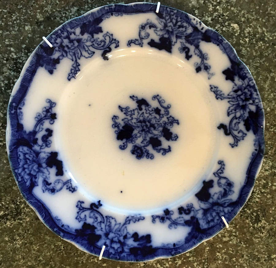 Balmoral Royal Blue (No Trim) Dinner Plate by Burgess & Campbell-1