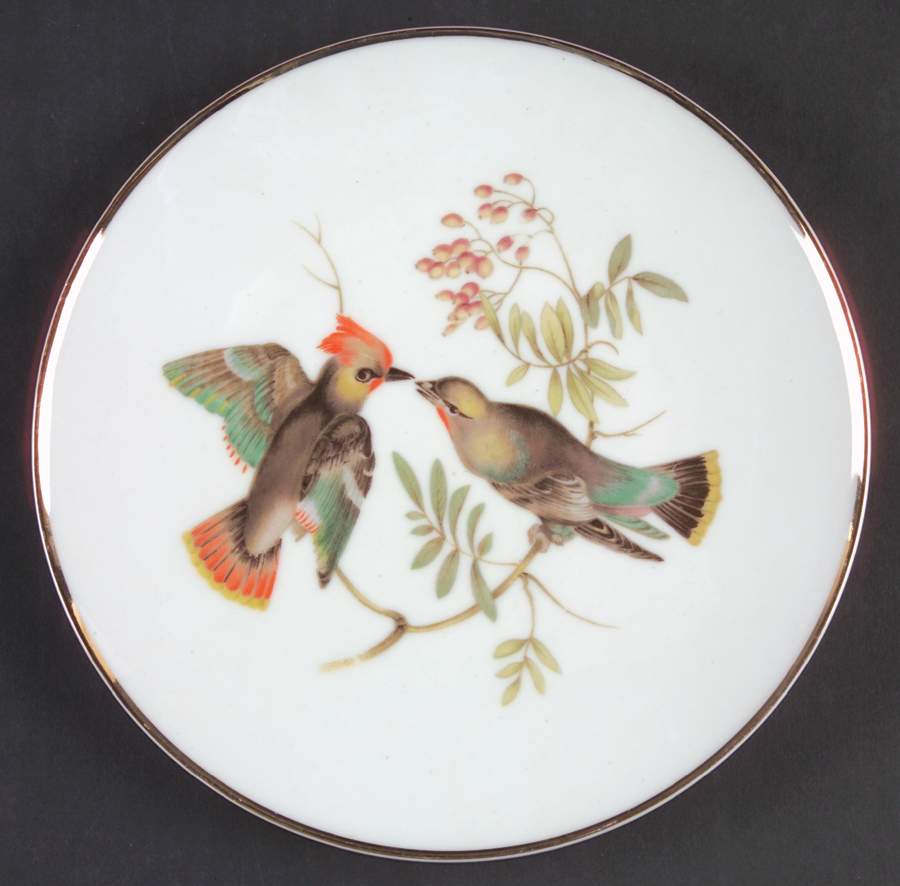 Debra (Birds) Smooth Salad Plate by Bavaria-1