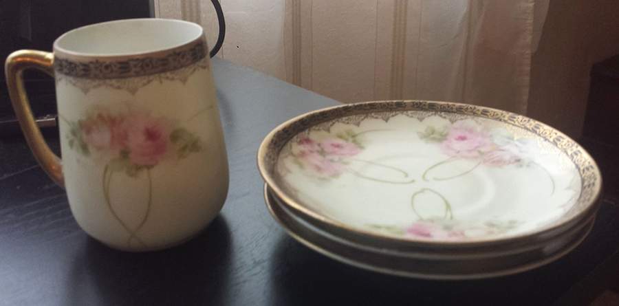 MOS71 Flat Cup & Saucer Set by Moschendorf-1