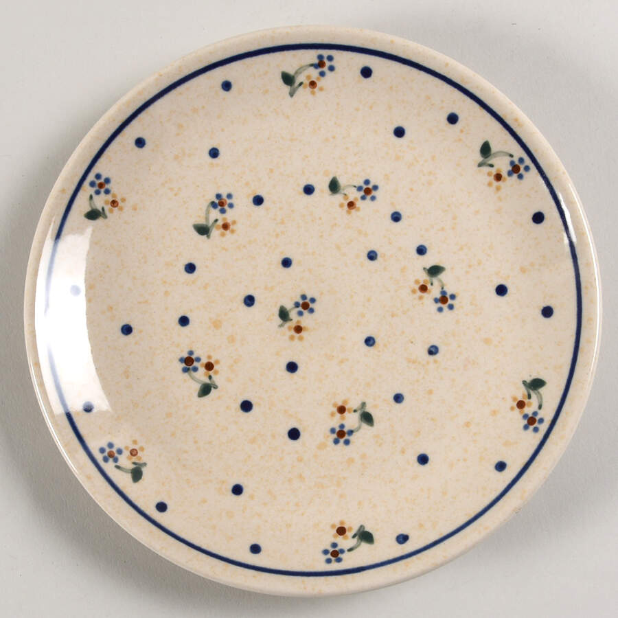 Country Meadow Salad Plate by BOLESLAWIEC-1