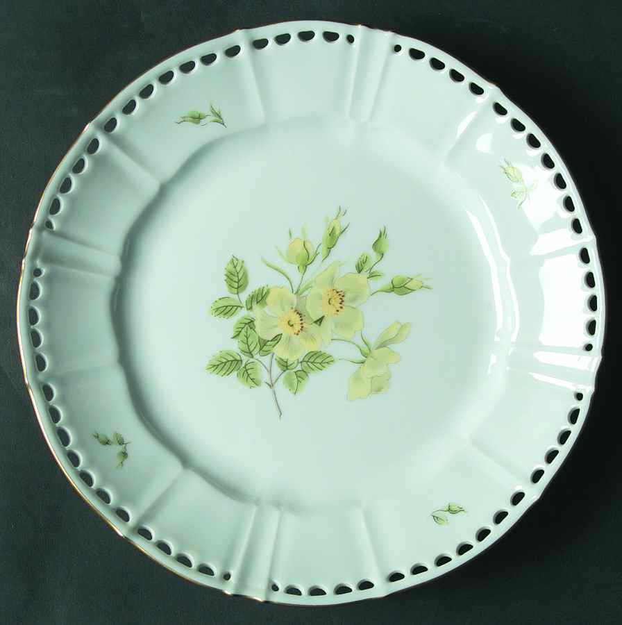 BIG60 Pierced Edge Salad Plate by Bing & Grondahl-1