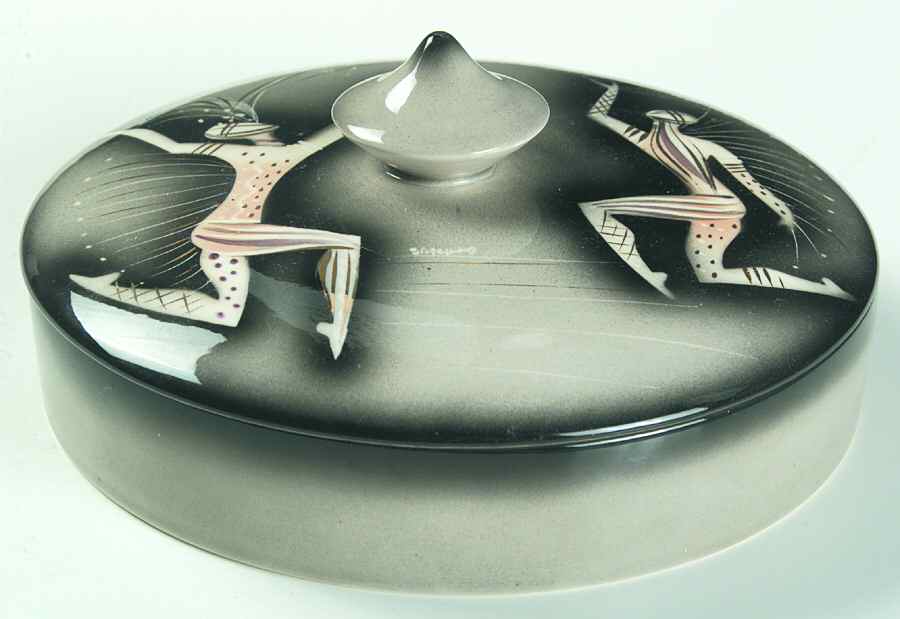Ballet Candy Box & Lid by Sascha Brastoff-1