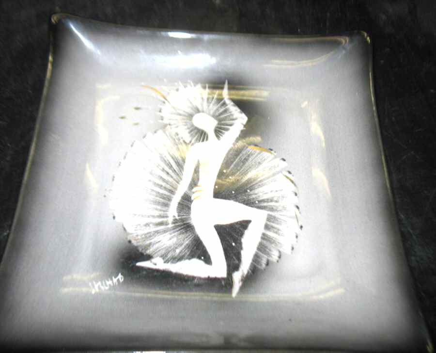 Ballet Square Tray by Sascha Brastoff-1