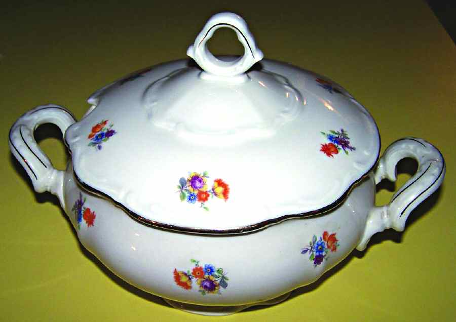BTH171 Sugar Bowl & Lid by Bareuther & Co-1