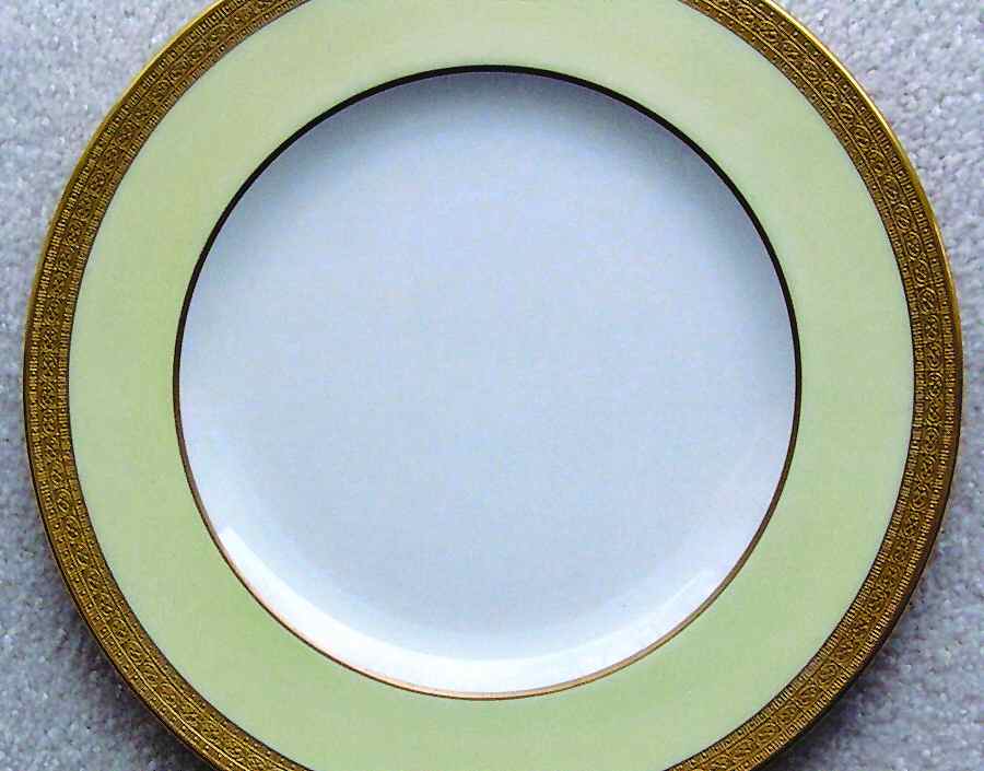 1A3 Dinner Plate by Morgan Belleek (USA)-1