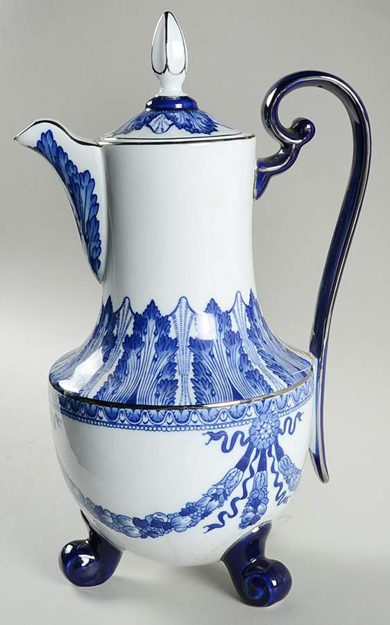 Asian Garden Coffee Pot & Lid by Bombay-1