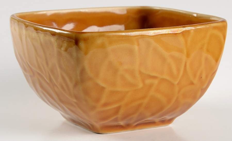 Tea Leaves Amber Coupe Soup Bowl by Baum Brothers-1