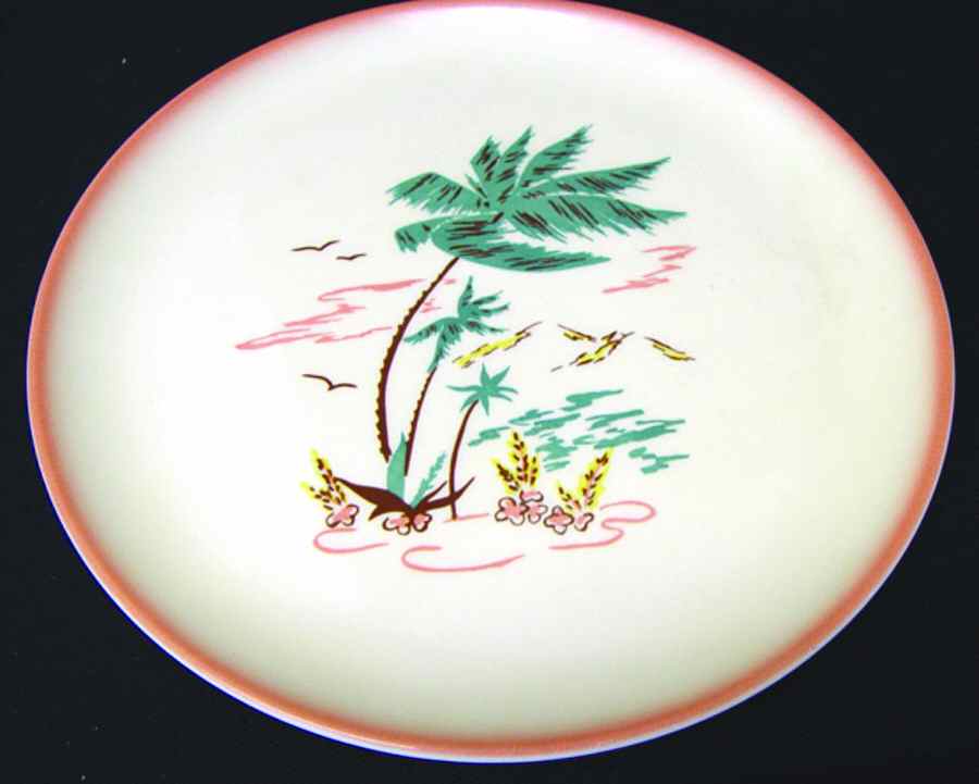 Aloha Dinner Plate by Brock-1