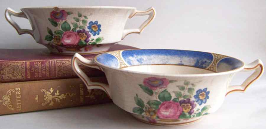 Hastings Flat Cream Soup Bowl by Booths-1