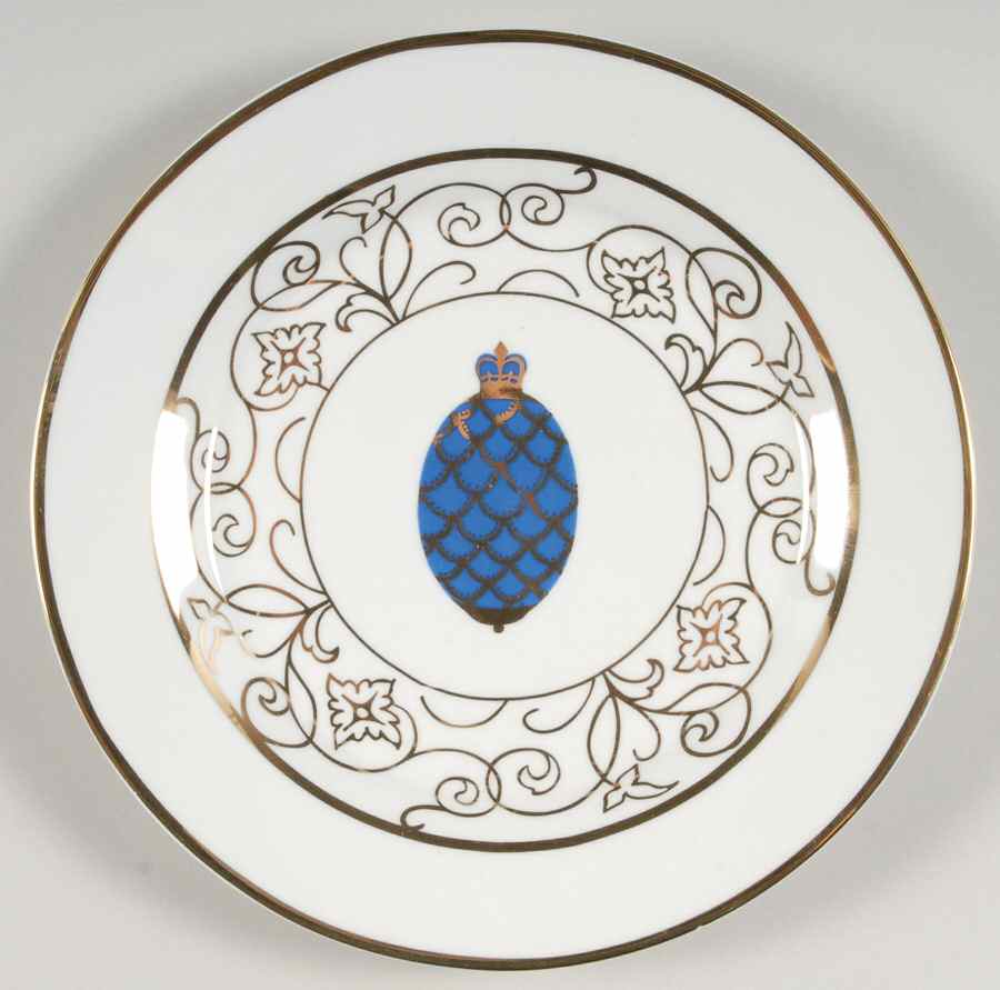 Imperial Egg Collection Salad Plate by Baum Brothers-1