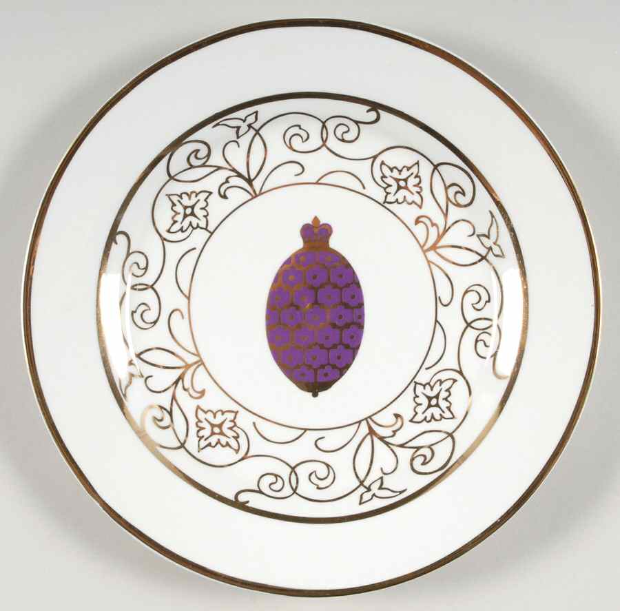 Imperial Egg Collection Salad Plate by Baum Brothers-1