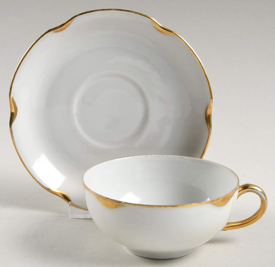 3405 Flat Cup & Saucer Set by Benedikt Brothers-1