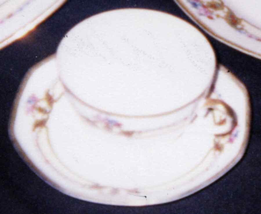 BCO26 Footed Cup & Saucer Set by Bloch & Co-1