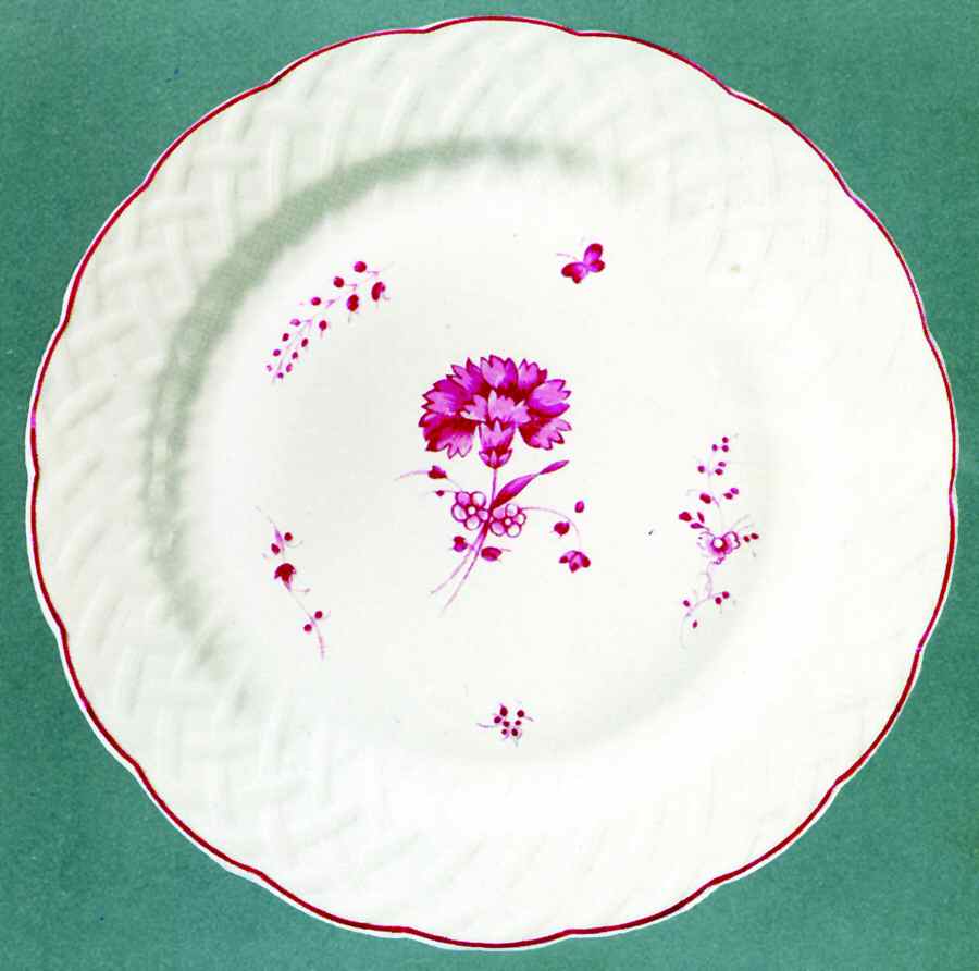 Oeillet Rose Dinner Plate by Bernardaud-1