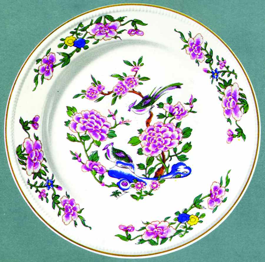 Rangoon Dinner Plate by Bernardaud-1