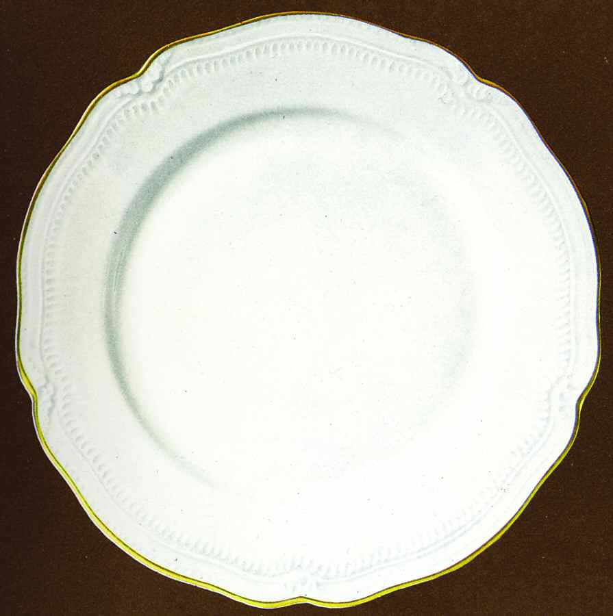 Diderot Gold Dinner Plate by Bernardaud-1