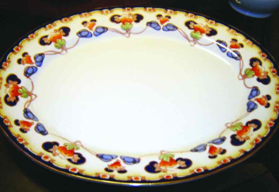 Ryder 12" Oval Serving Platter by Bishop & Stonier-1