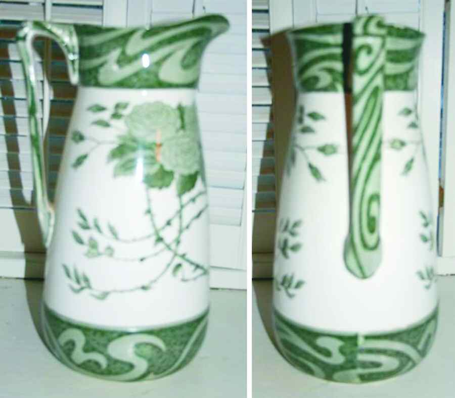 Summer Rose Pitcher by Booths-1