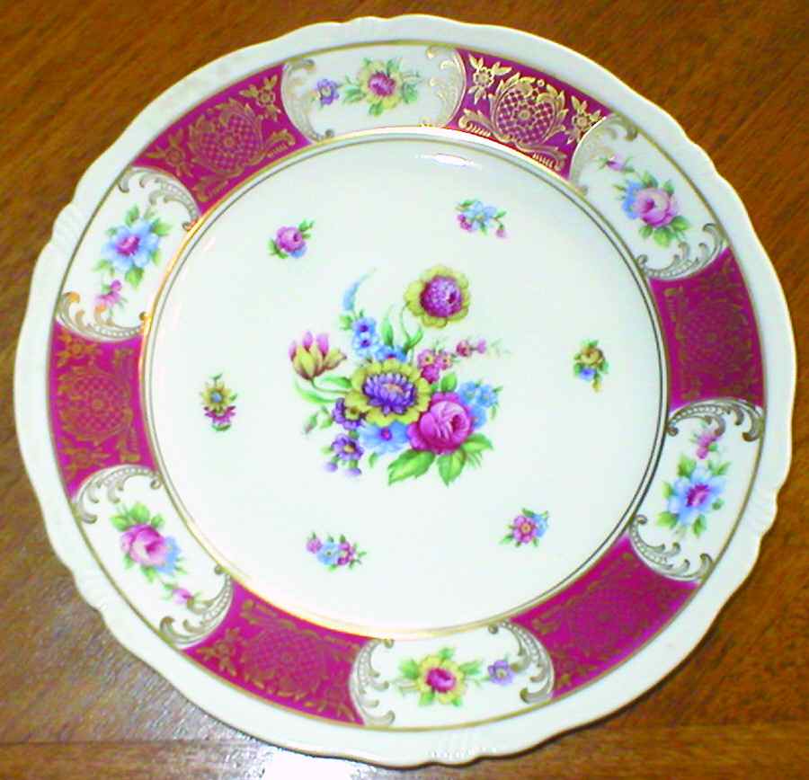 BTH173 Salad Plate by Bareuther & Co-1