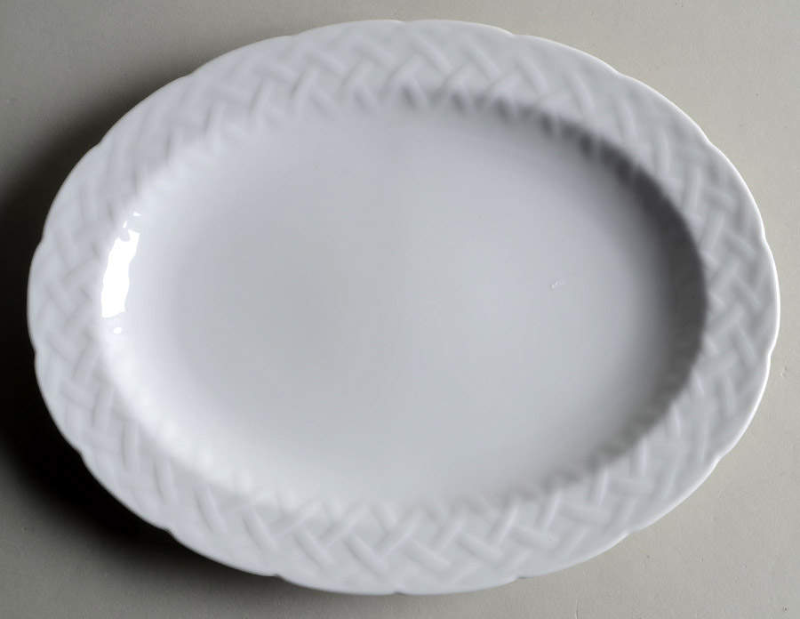 Osier (Restaurant) 11" Oval Serving Platter by Bernardaud-1
