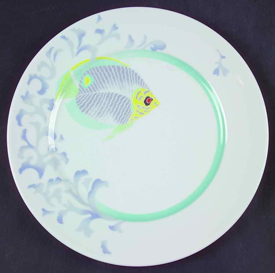 Caraibes (Restaurant) Dinner Plate by Bernardaud-1