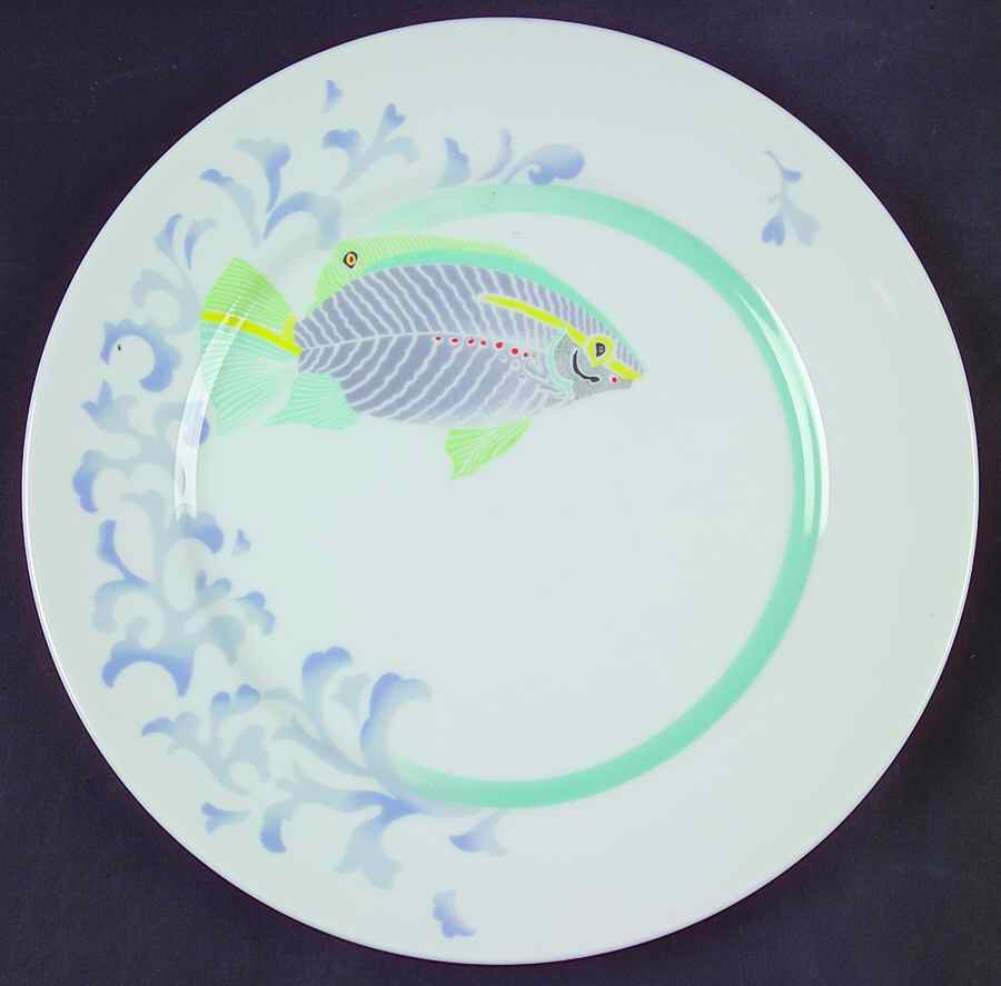 Caraibes (Restaurant) Dinner Plate by Bernardaud-1