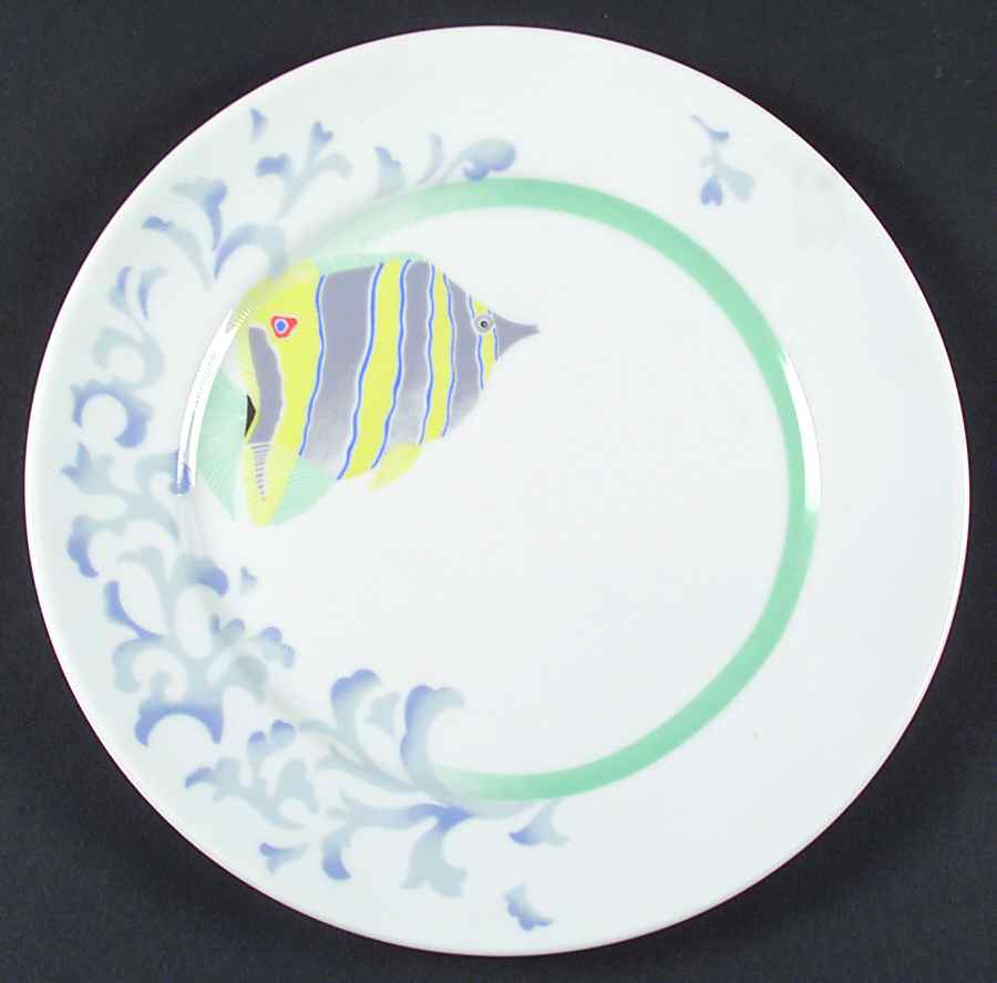 Caraibes (Restaurant) Dinner Plate by Bernardaud-1