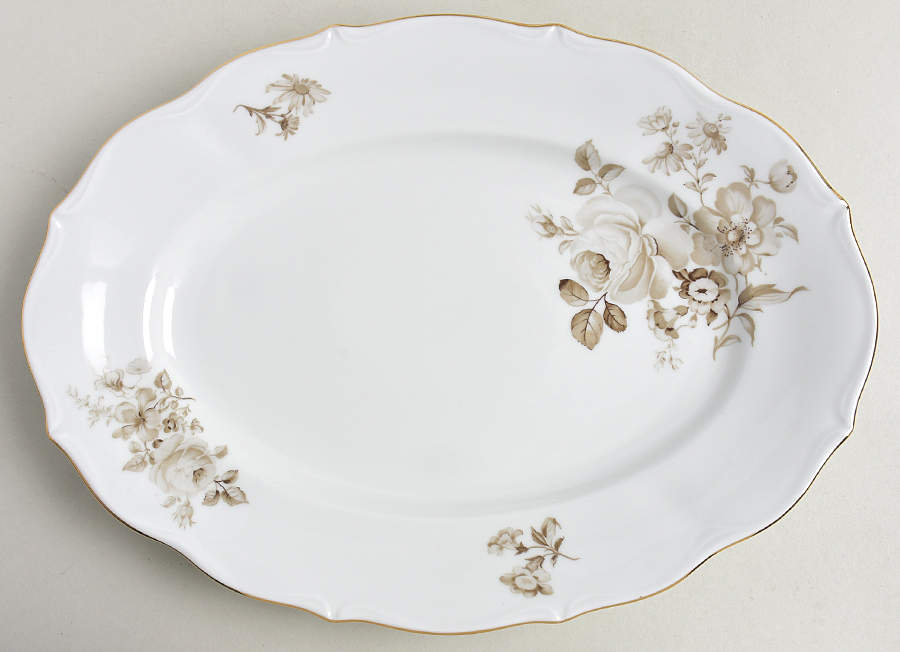 BAV262 12" Oval Serving Platter by Bavaria-1