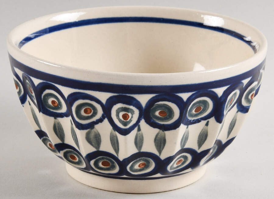 Peacock 5" All Purpose Bowl by BOLESLAWIEC-1