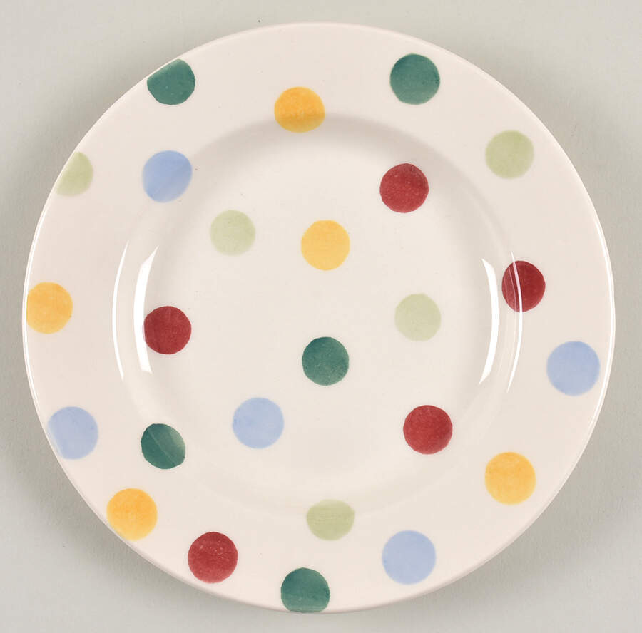 Polka Dot Bread & Butter Plate by Emma Bridgewater-1