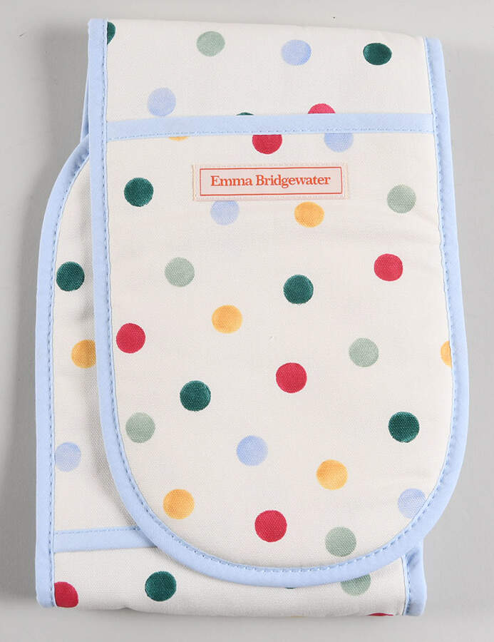 Polka Dot Cloth Double Oven Glove by Emma Bridgewater-1