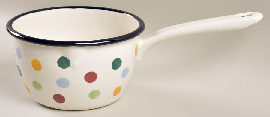 Polka Dot Open Metal Saucepan by Emma Bridgewater-1