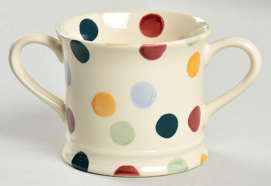 Polka Dot 2 Handled Mug by Emma Bridgewater-1