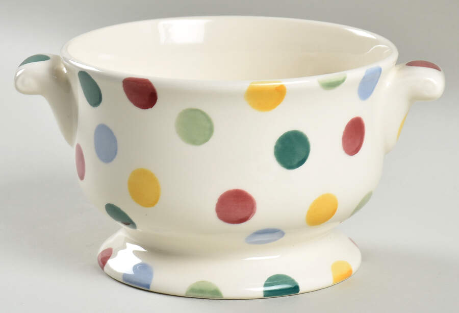 Polka Dot Round Vegetable No Lid by Emma Bridgewater-1