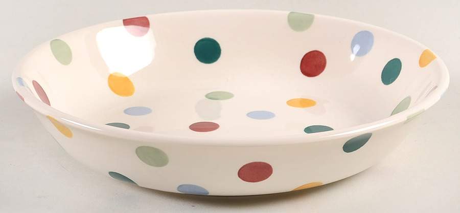 Polka Dot 8" Individual Pasta Bowl by Emma Bridgewater-1