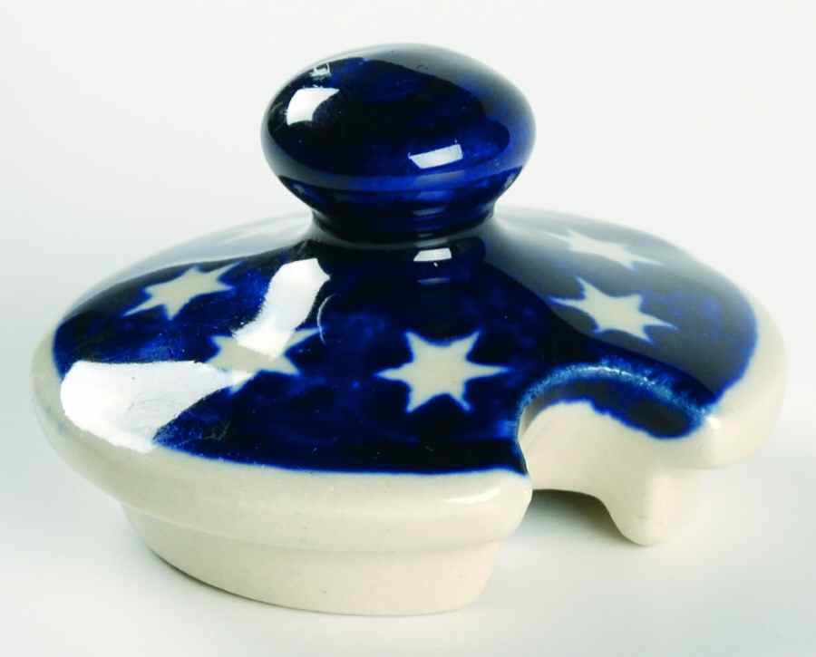 Stars Lid for Sugar Bowl by BOLESLAWIEC-1