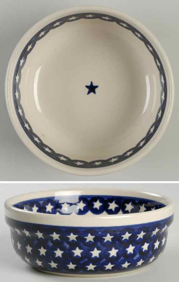 Stars Soup/Cereal Bowl by BOLESLAWIEC-1