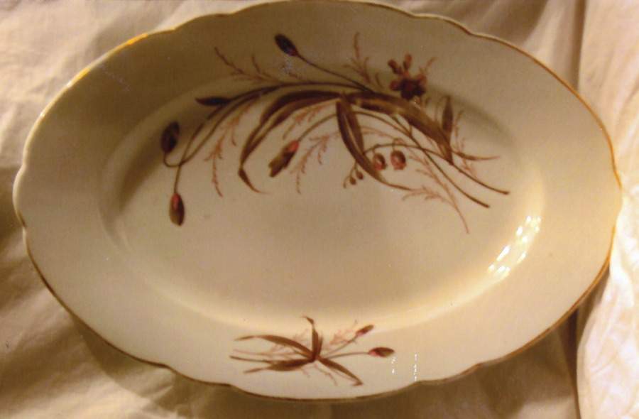 BSM10 12" Oval Serving Platter by B S M-1